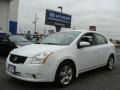 Fresh Powder White 2008 Nissan Sentra 2.0 S