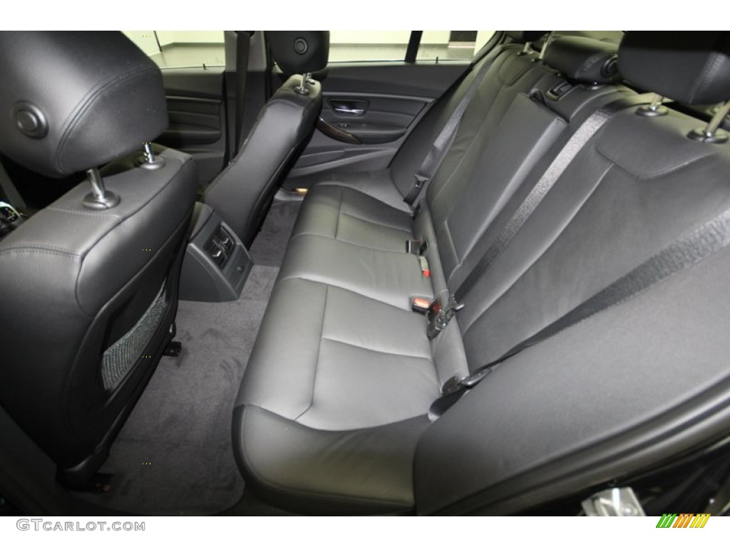 2013 BMW 3 Series 328i Sedan Rear Seat Photo #72717263