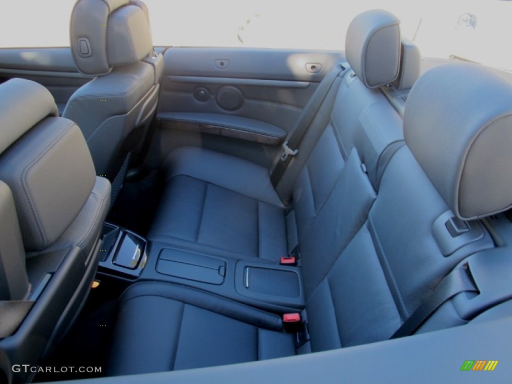 Black Interior 2013 BMW 3 Series 335i Convertible Photo #72717416