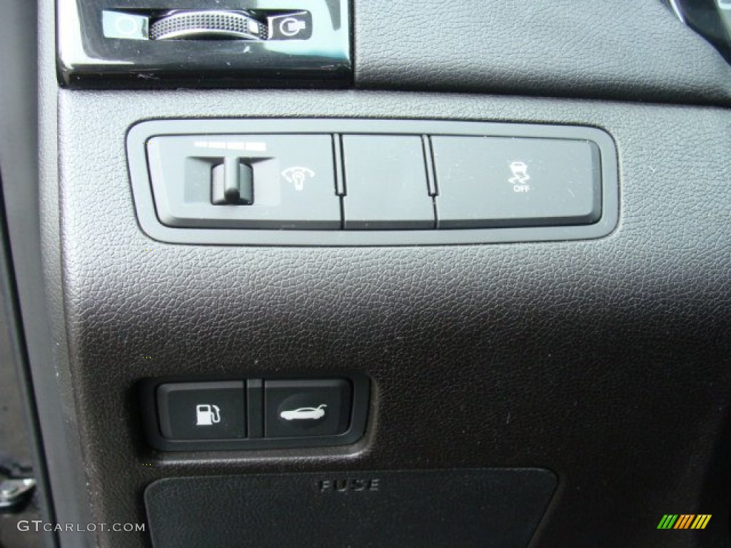 2011 Sonata Limited - Midnight Black / Black photo #13