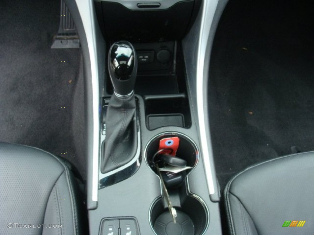 2011 Sonata Limited - Midnight Black / Black photo #19