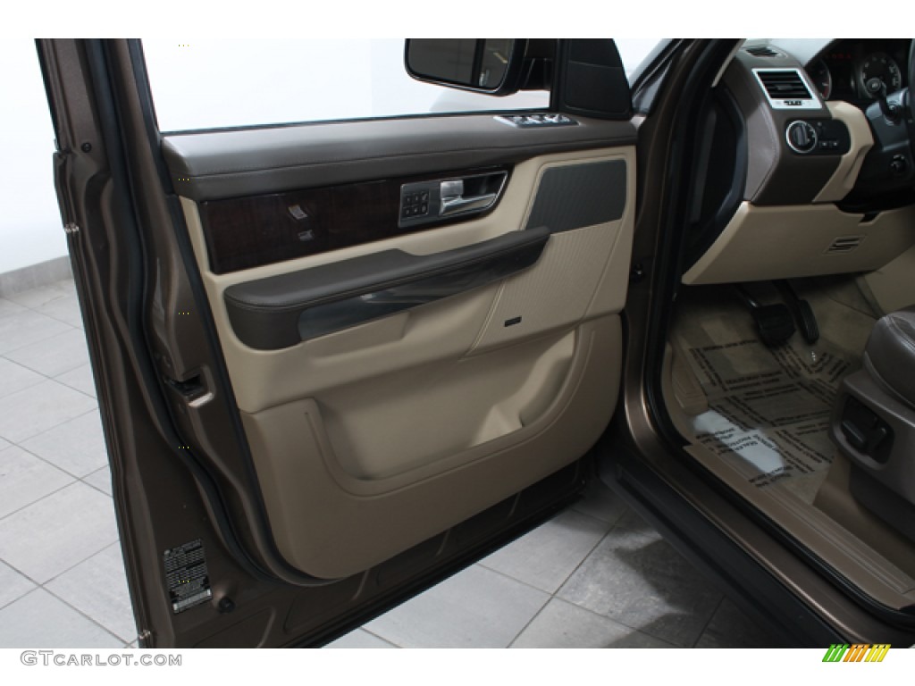 2010 Range Rover Sport Supercharged - Nara Bronze / Premium Arabica/Arabica Stitching photo #16