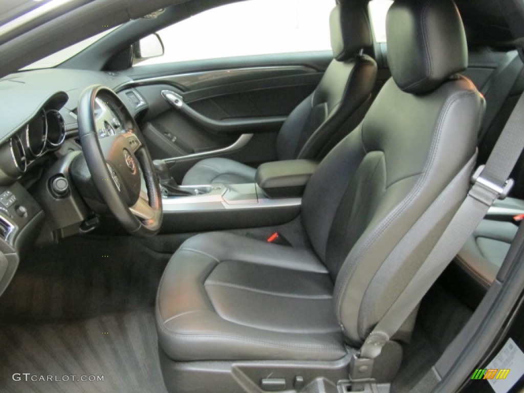 Ebony/Ebony Interior 2012 Cadillac CTS 4 AWD Coupe Photo #72718871