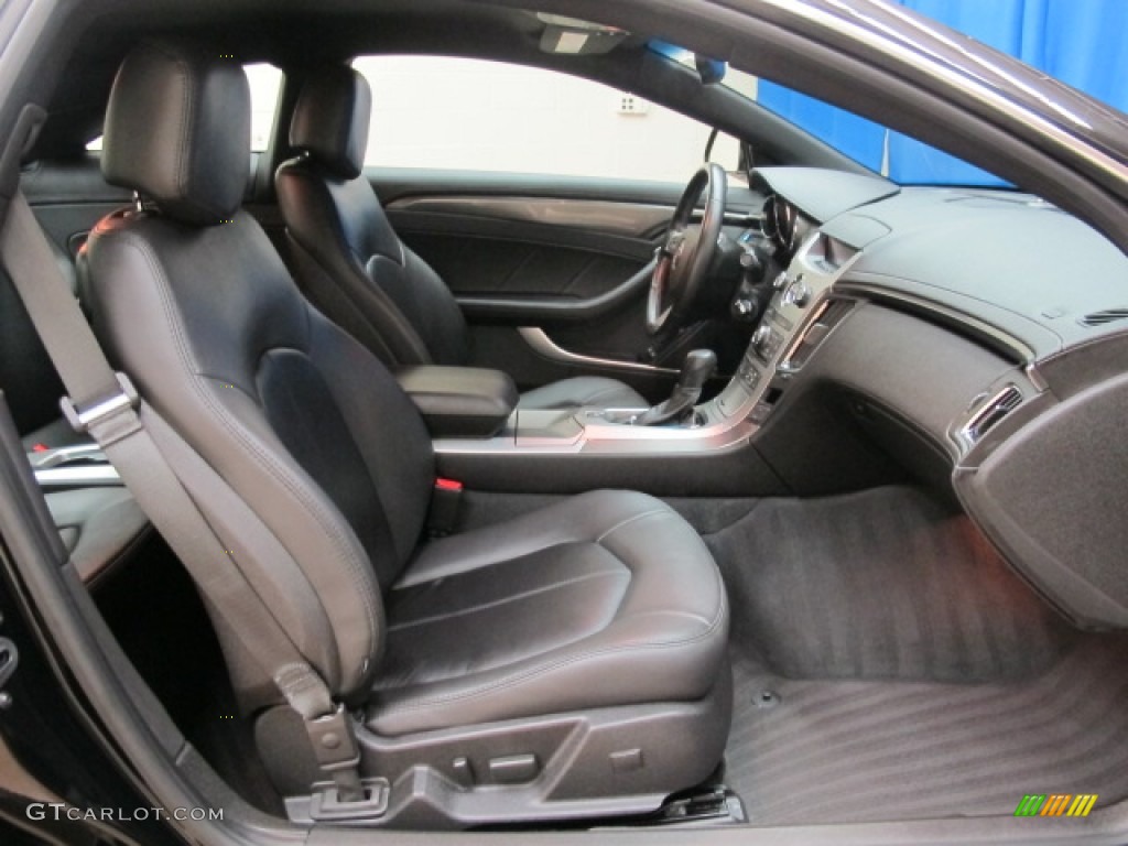 Ebony/Ebony Interior 2012 Cadillac CTS 4 AWD Coupe Photo #72718967
