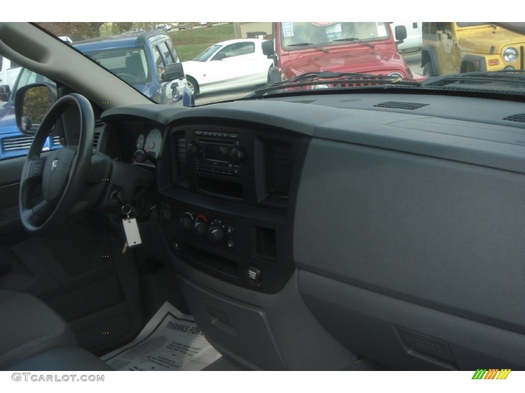 2008 Ram 1500 SXT Regular Cab 4x4 - Bright Silver Metallic / Medium Slate Gray photo #14