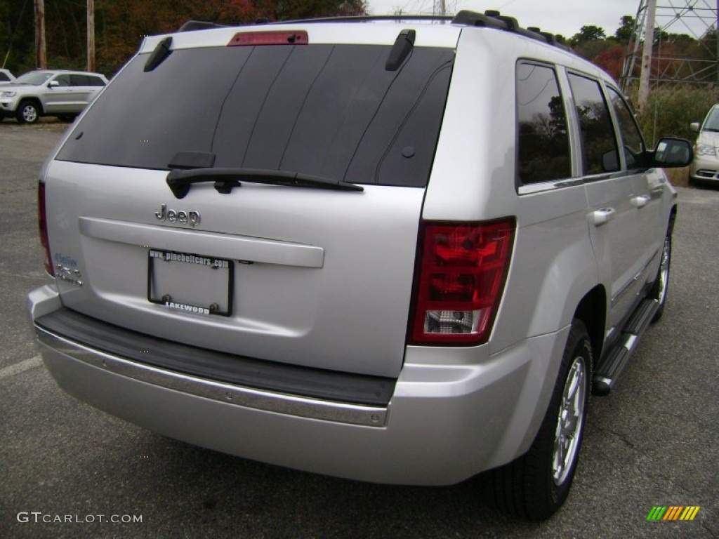 2006 Grand Cherokee Limited 4x4 - Bright Silver Metallic / Medium Slate Gray photo #7