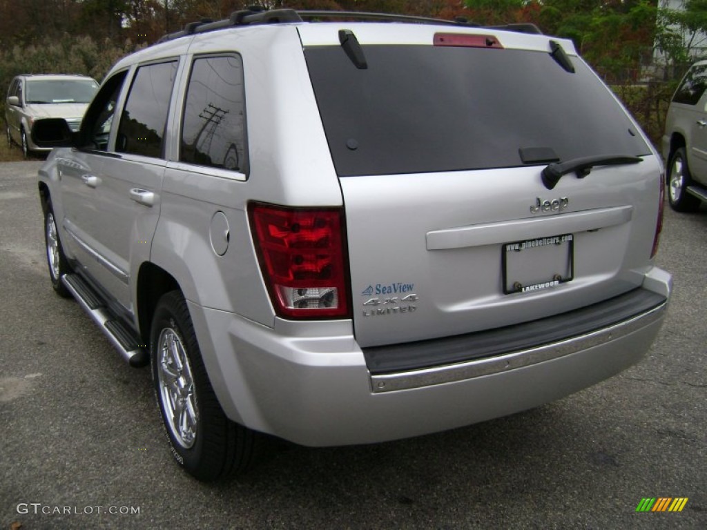 2006 Grand Cherokee Limited 4x4 - Bright Silver Metallic / Medium Slate Gray photo #9