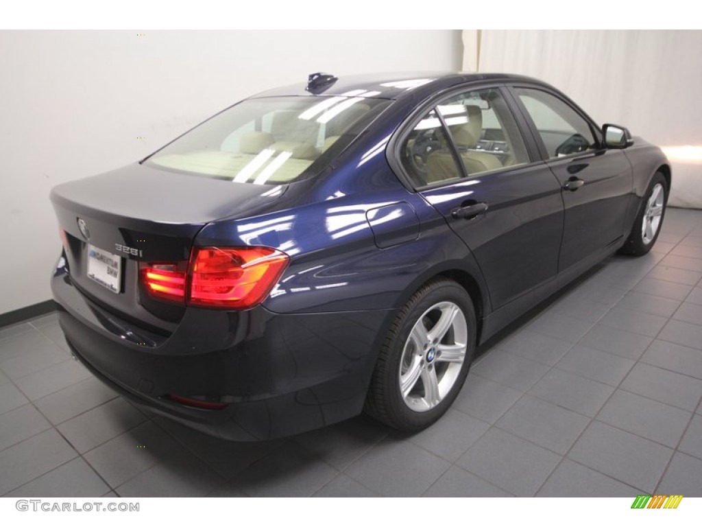 2013 3 Series 328i Sedan - Imperial Blue Metallic / Venetian Beige photo #8