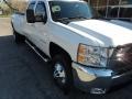 Summit White - Silverado 3500HD LTZ Crew Cab 4x4 Dually Photo No. 29