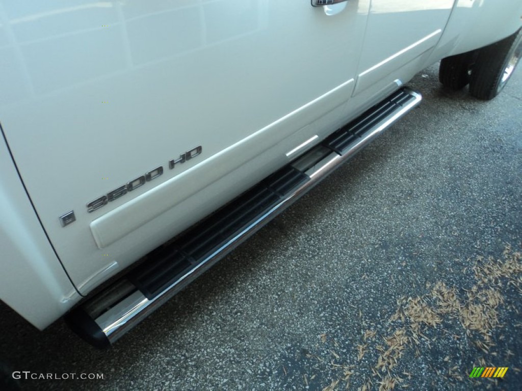 2008 Silverado 3500HD LTZ Crew Cab 4x4 Dually - Summit White / Ebony photo #36