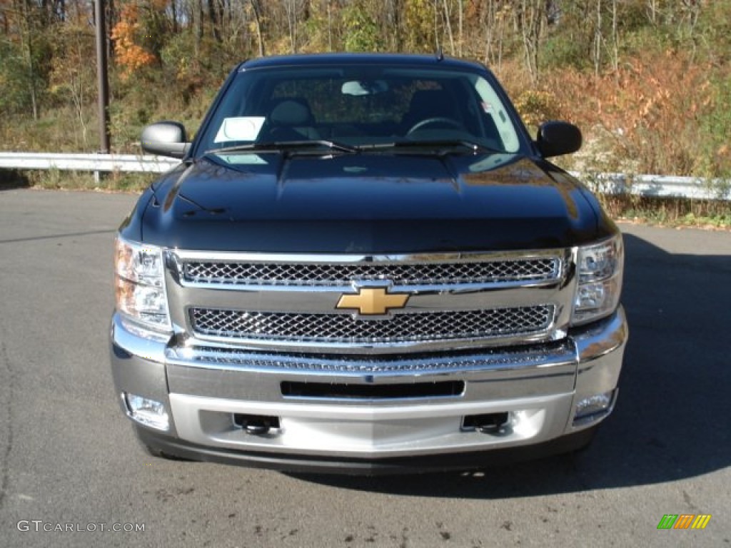 2013 Silverado 1500 LT Crew Cab 4x4 - Black / Ebony photo #3