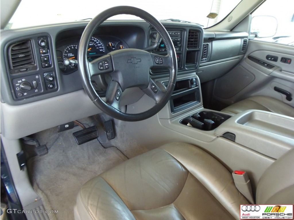 2004 Tahoe LT 4x4 - Dark Blue Metallic / Gray/Dark Charcoal photo #7