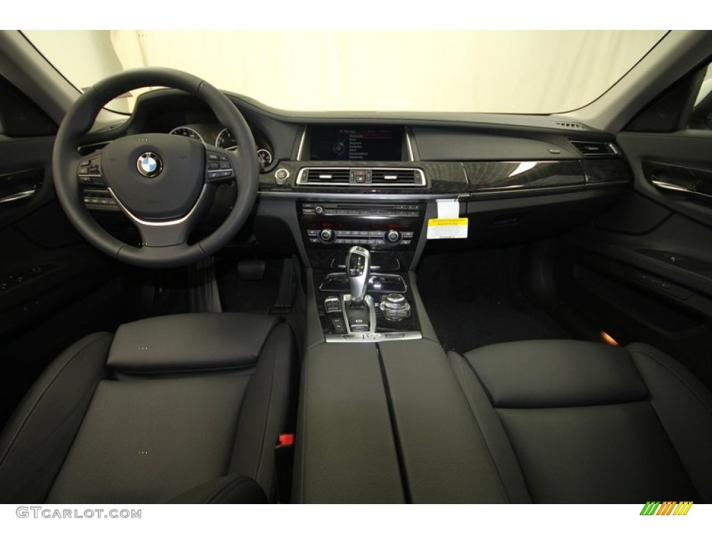 2013 BMW 7 Series 740Li Sedan Black Dashboard Photo #72722483