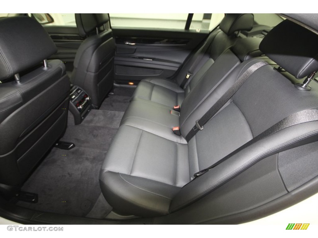 2013 BMW 7 Series 740Li Sedan Rear Seat Photo #72722633