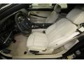 Ivory White 2013 BMW 6 Series 650i Convertible Interior Color