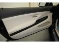 Ivory White 2013 BMW 6 Series 650i Convertible Door Panel