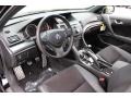 Ebony 2012 Acura TSX Special Edition Sedan Interior Color