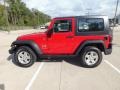 Flame Red - Wrangler X 4x4 Photo No. 9