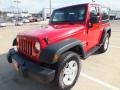 Flame Red - Wrangler X 4x4 Photo No. 10