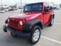 Flame Red - Wrangler X 4x4 Photo No. 11