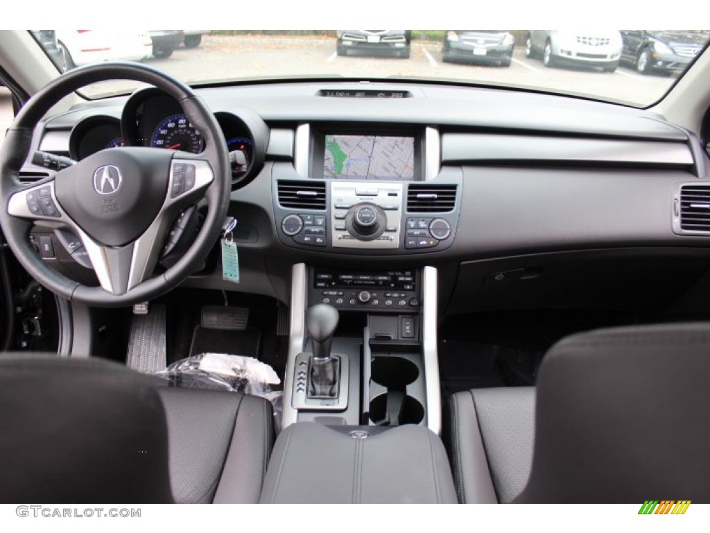 2012 Acura RDX Technology SH-AWD Ebony Dashboard Photo #72724343