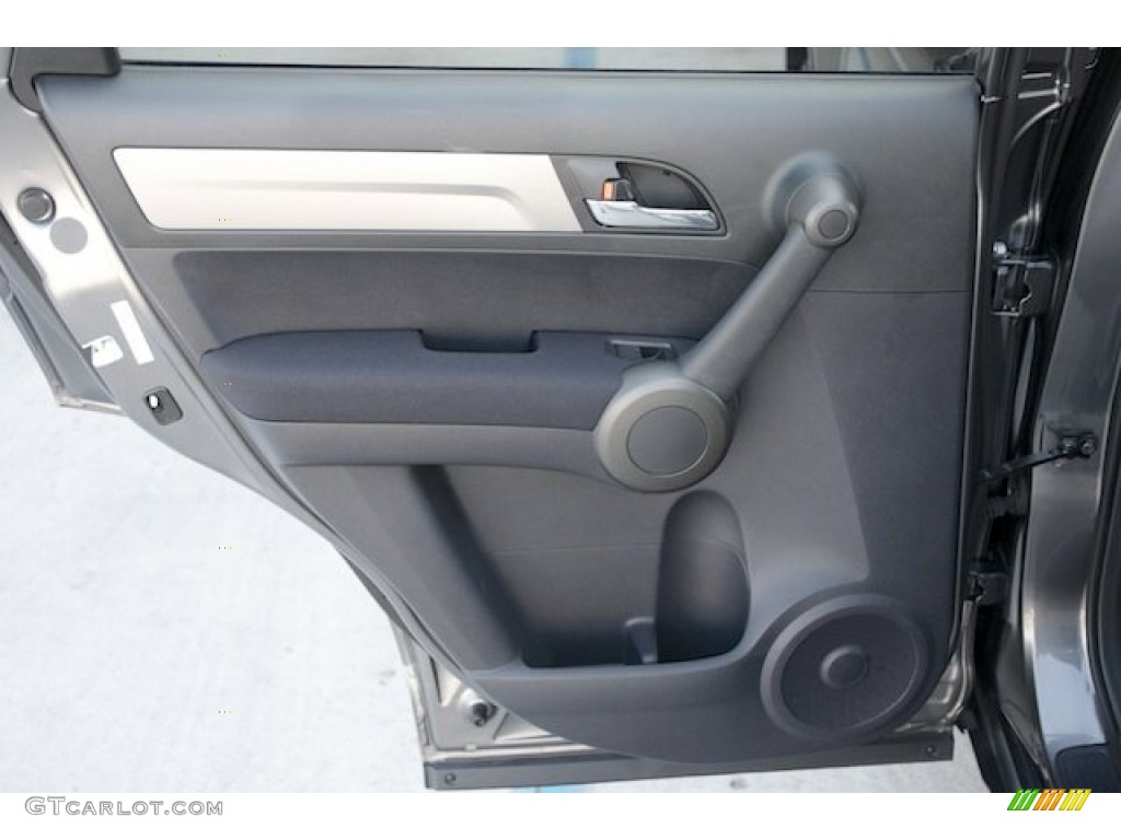 2010 Honda CR-V LX Gray Door Panel Photo #72724685