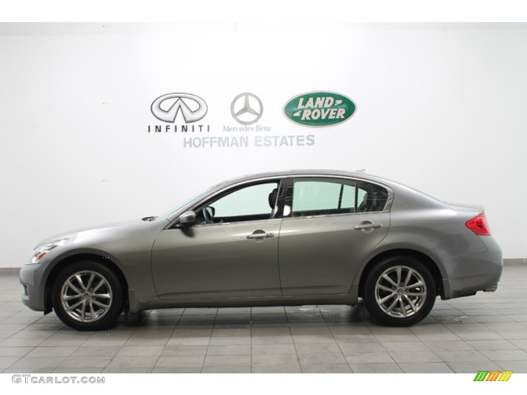 2009 G 37 x Sedan - Platinum Graphite / Graphite photo #2