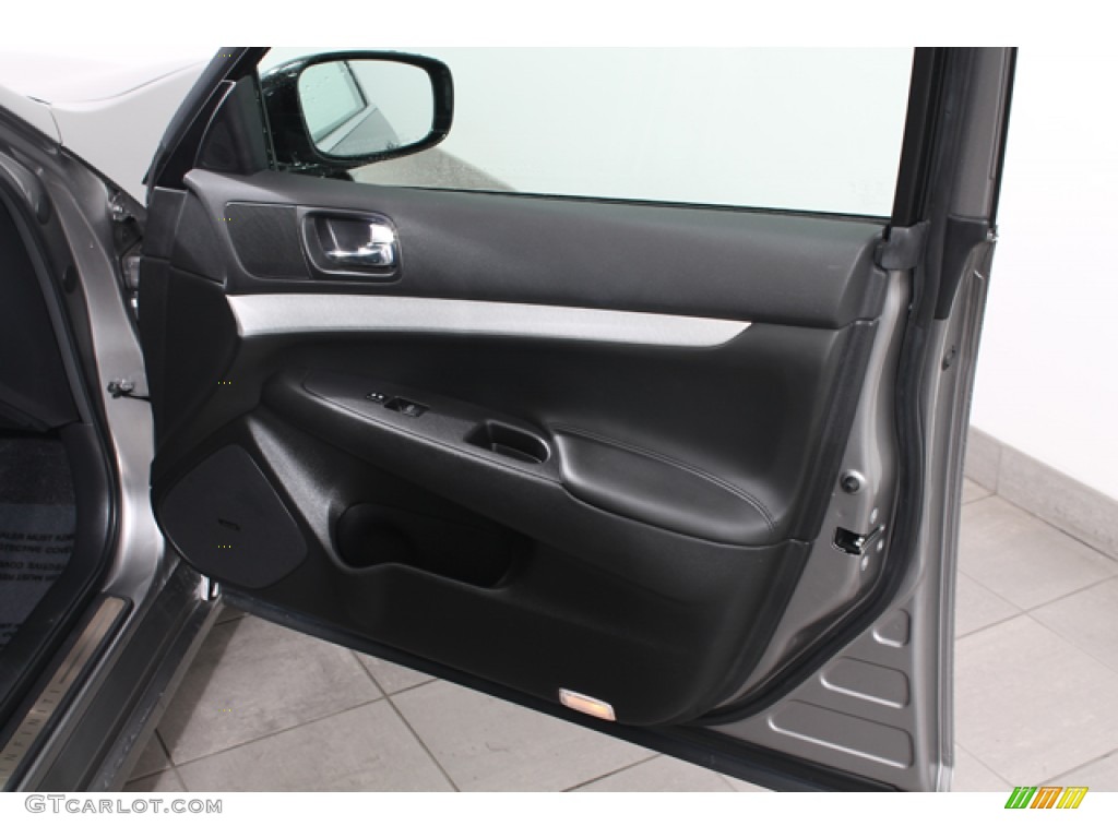 2009 G 37 x Sedan - Platinum Graphite / Graphite photo #13