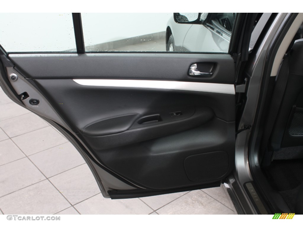 2009 G 37 x Sedan - Platinum Graphite / Graphite photo #15