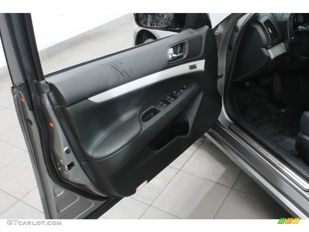 2009 G 37 x Sedan - Platinum Graphite / Graphite photo #16