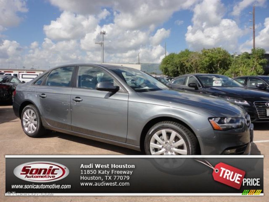 2013 A4 2.0T quattro Sedan - Monsoon Gray Metallic / Titanium Gray photo #1