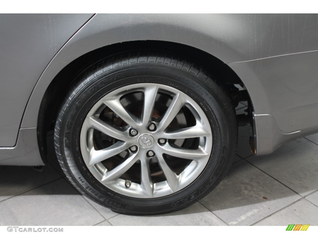 2009 G 37 x Sedan - Platinum Graphite / Graphite photo #31