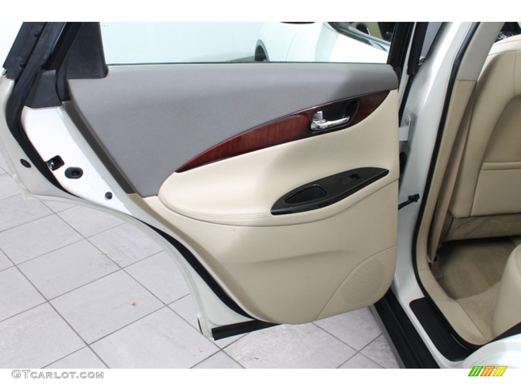 2009 Infiniti EX 35 Journey AWD Stone Door Panel Photo #72727277