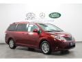 2011 Salsa Red Pearl Toyota Sienna XLE  photo #1