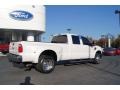 Oxford White 2010 Ford F350 Super Duty Lariat Crew Cab 4x4 Dually Exterior