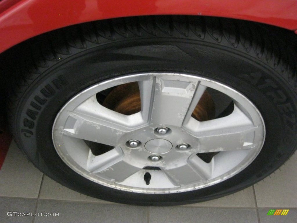 2003 Aerio SX Sport Wagon - Racy Red / Black photo #9