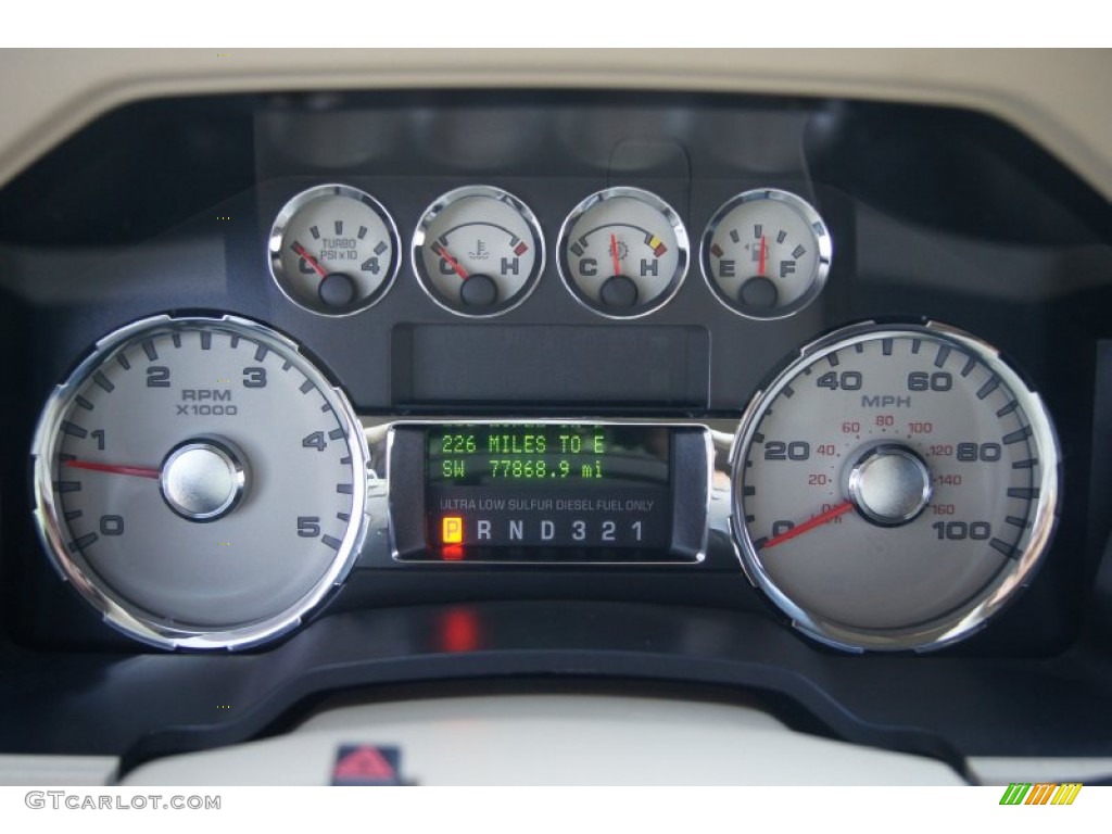 2010 Ford F350 Super Duty Lariat Crew Cab 4x4 Dually Gauges Photos