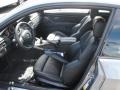 Black Novillo Leather 2011 BMW M3 Coupe Interior