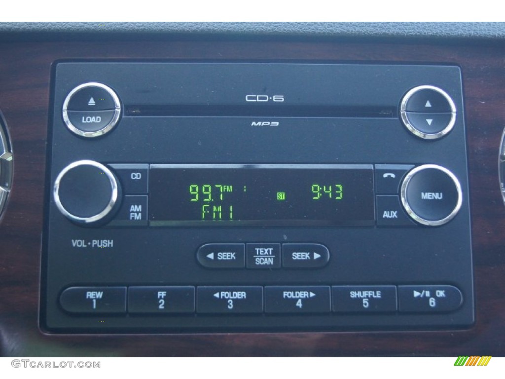 2010 Ford F350 Super Duty Lariat Crew Cab 4x4 Dually Audio System Photo #72729059