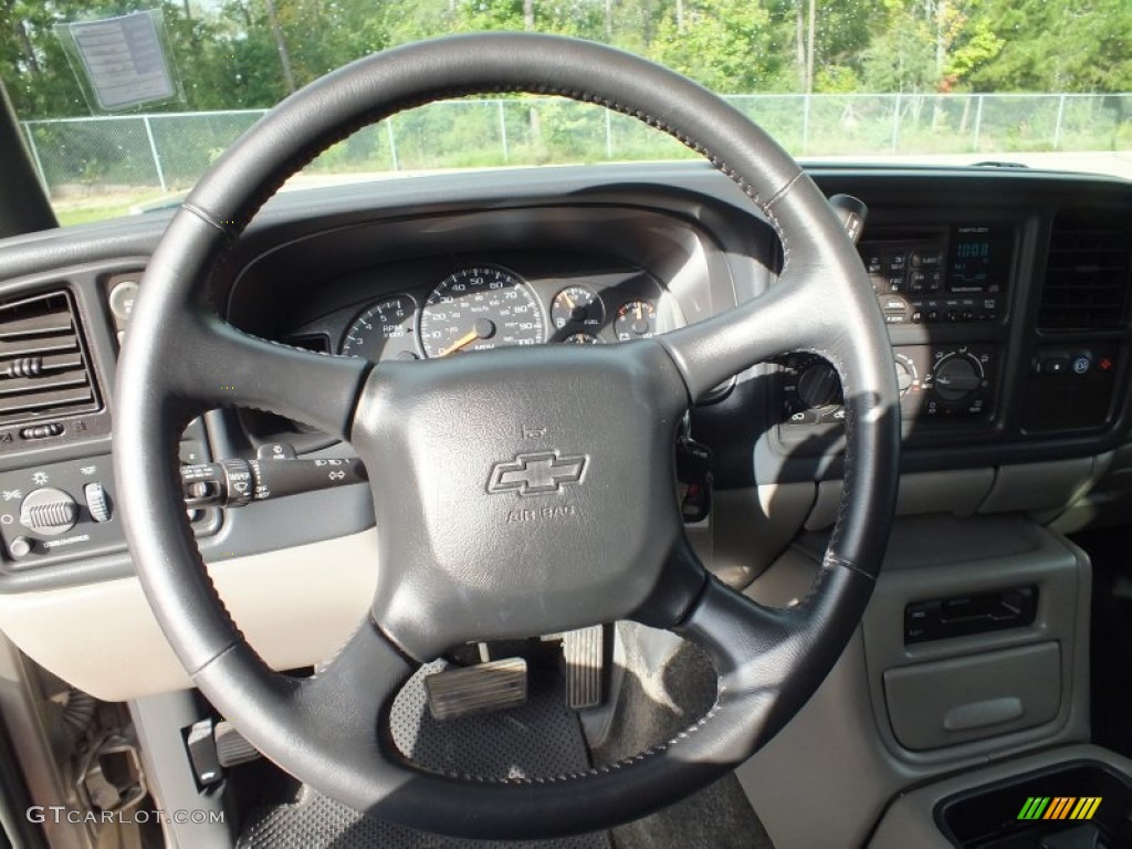 2002 Tahoe LT 4x4 - Light Pewter Metallic / Tan/Neutral photo #15