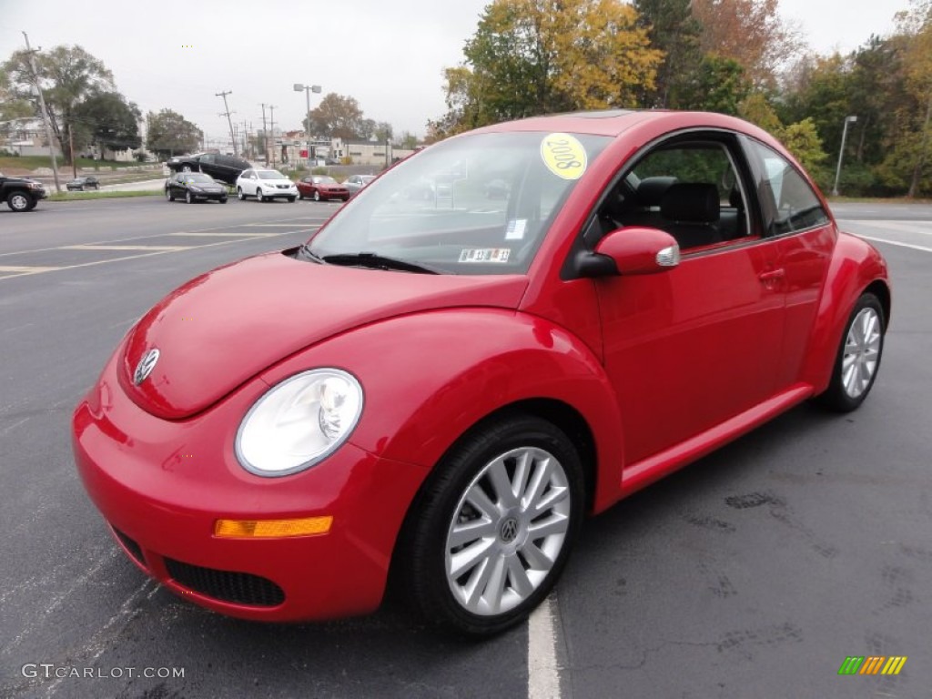Salsa Red 2008 Volkswagen New Beetle SE Coupe Exterior Photo #72730031