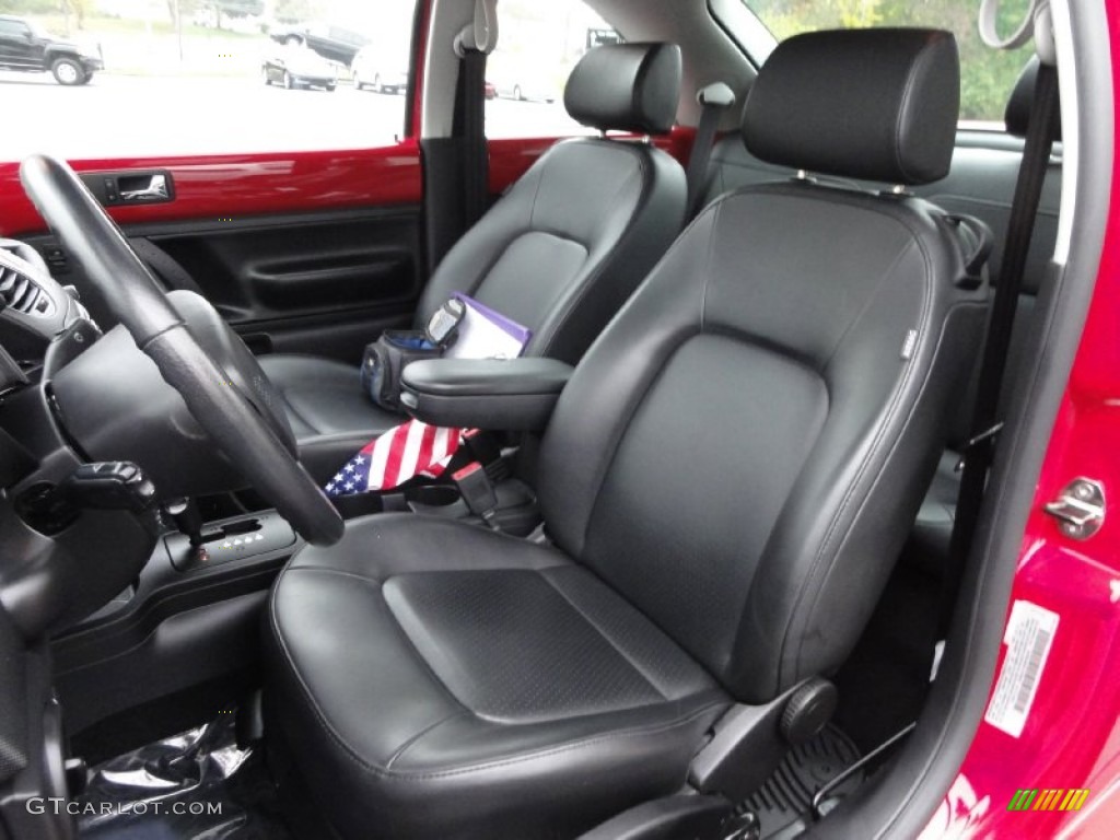 2008 Volkswagen New Beetle SE Coupe Front Seat Photo #72730364