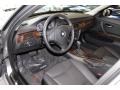Black 2009 BMW 3 Series 328xi Sedan Interior Color