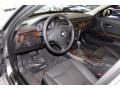 Black 2009 BMW 3 Series 328xi Sedan Interior Color
