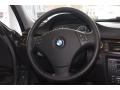 Black 2009 BMW 3 Series 328xi Sedan Steering Wheel
