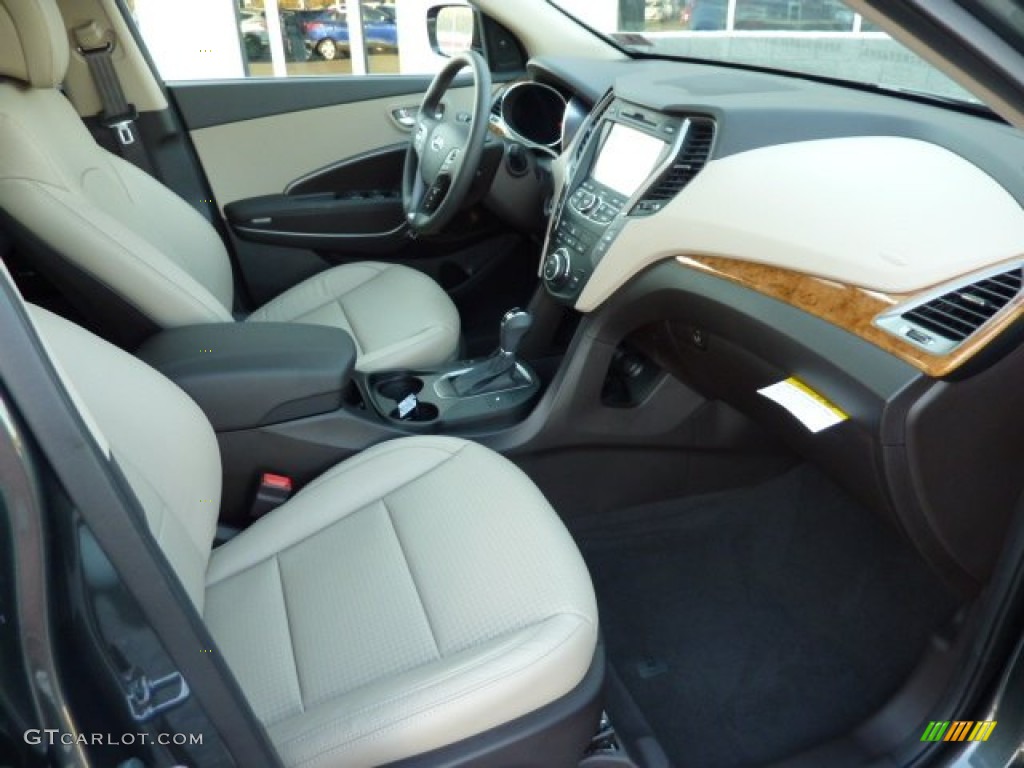 Beige Interior 2013 Hyundai Santa Fe Sport 2.0T AWD Photo #72731347