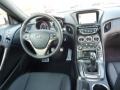 Black Leather 2013 Hyundai Genesis Coupe 3.8 Track Dashboard