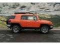 Magma Orange 2013 Toyota FJ Cruiser 4WD Exterior
