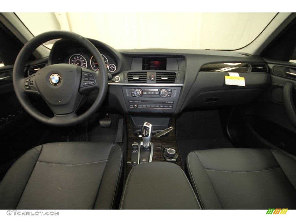 2013 BMW X3 xDrive 28i Black Dashboard Photo #72733124