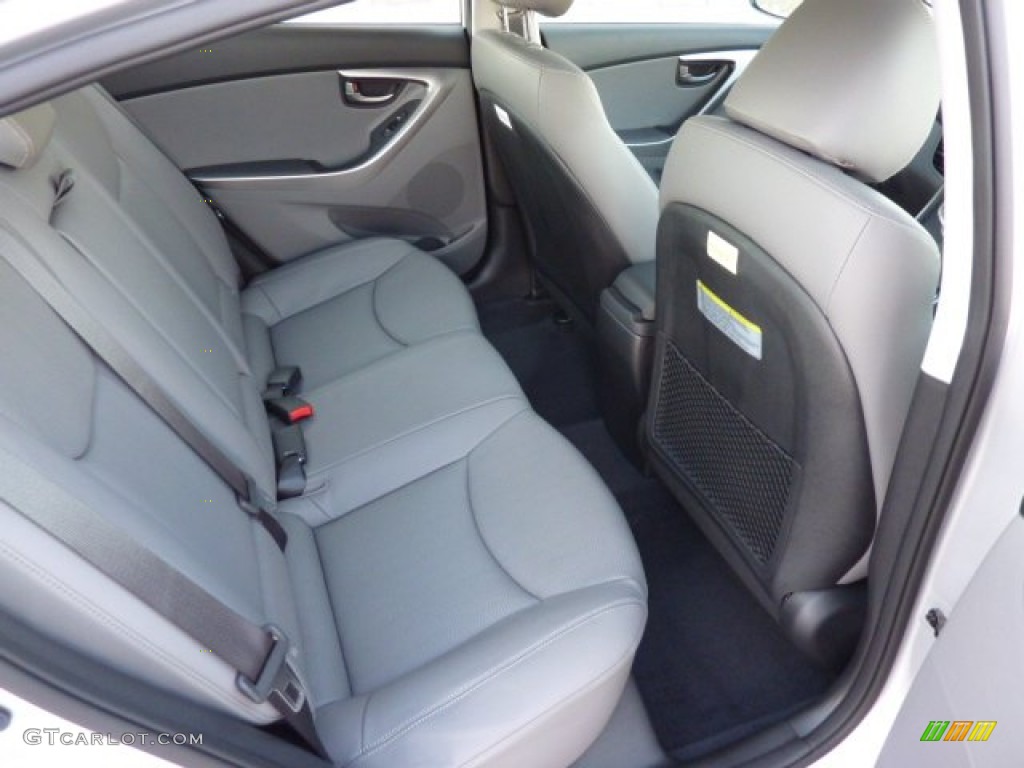 2013 Elantra Limited - Silver / Gray photo #13